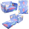 deAO Comfy Toddler Chairs with Blanket Kids Chairs 2-in-1 Soft