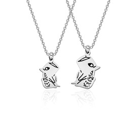 Mother Daughter Set For 2 Capybara Necklace Set Mommy and Me Jewelry Mother's Day Gift For Mom And Daughter