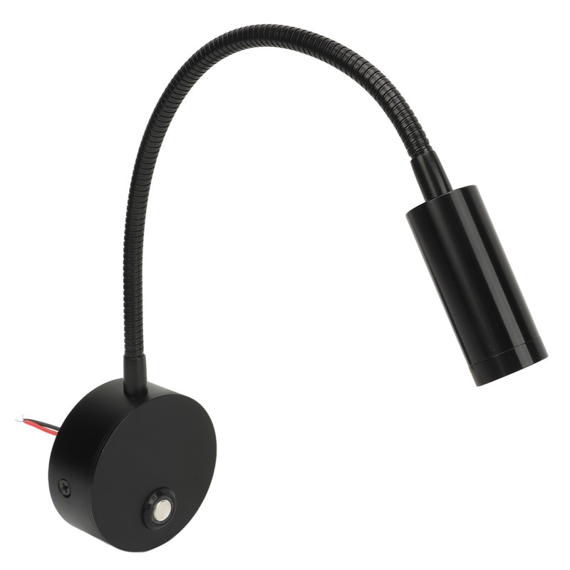 LED Reading Light DC12 to 24V Touch Adjustment USB Charging