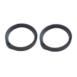 ULTECHNOVO 2pcs Car Speaker Spacer Adapter Pad Durable Audio Mounting Rings for Easy Installation Fits Vehicles No Cutting Drilling Required Enhanced Sound