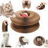 Foldable Cat Scratching Board with Interactive Toys – Eco-Friendly Recyclable