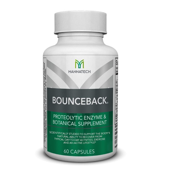 BounceBack by Mannatech with Proteolytic Enzyme Blend, Phytosterol Blend and