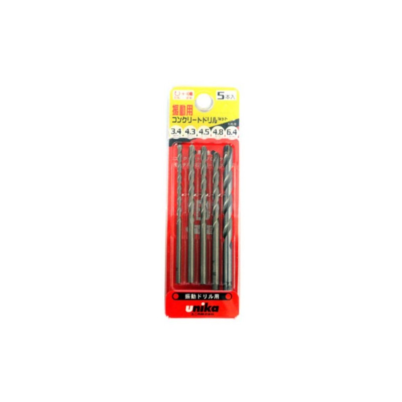 Unika DP-5B Vibration Concrete Drill Bit B Type Convenient Size