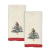 Avanti Linens Spode Christmas Tree Collection, 2 pc Fingertip Towel