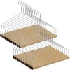 Didaey 20 Set Dry Cleaner Hangers - 18" Drapery &