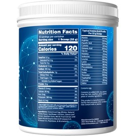 MRM Nutrition Egg White Protein | Vanilla Flavored | 23g Fat-Free Protein | with Digestive enzymes | Highest Biological Value | Clinically Tested | 10 Servings