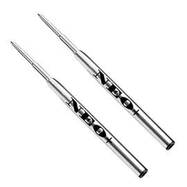 NEO+ Ballpoint Pen Refills Compatible with Montblanc Ballpoint Pens. Refills in Black Ink with a 1mm Tip Compatible with Montblanc Biros (2 x Black Ink)