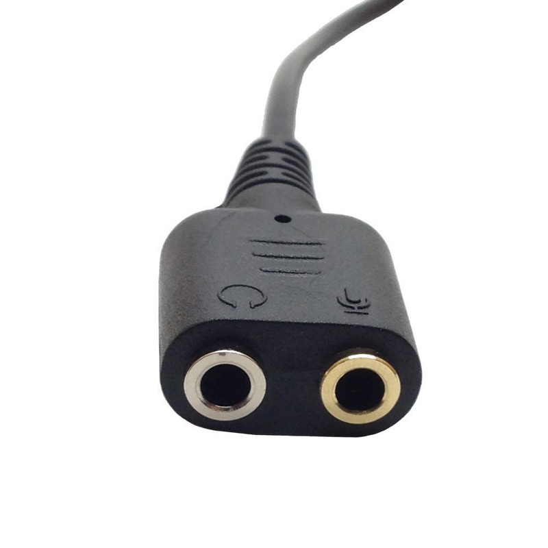 BSHTU RJ9 to 3.5mm Female Jack Adapter Convertor PC Headset