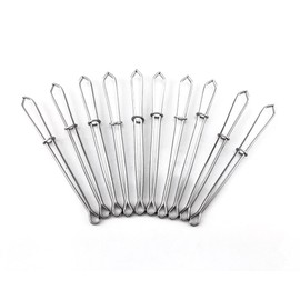 Honbay 10pcs Easy Pull Bodkin Threader Tweezers Sewing Machine Tweezers