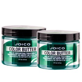 Joico Hair Color Intensity Green Color Butter 6 Oz - Pack of 2