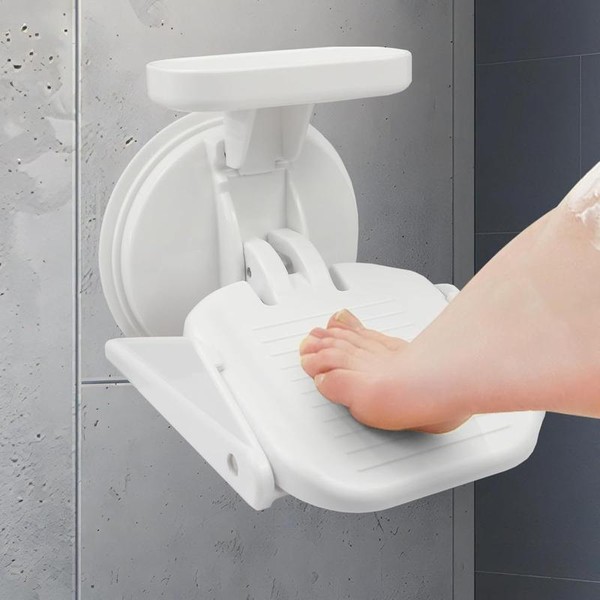 Shower Foot Rest for Shaving Legs, Foot Stand with Powerful