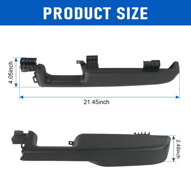 JDMSPEED Passenger Right Side Front Door Armrest Handle Compatible with