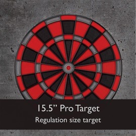 Viper 797 Electronic Dartboard, Quick Access To 301 And Countup From Button Interface, Extended Catch Ring, 11 Square Inch Scoreboard Display, Includes Darts And Extra Tips, 43 Games And 241 Options