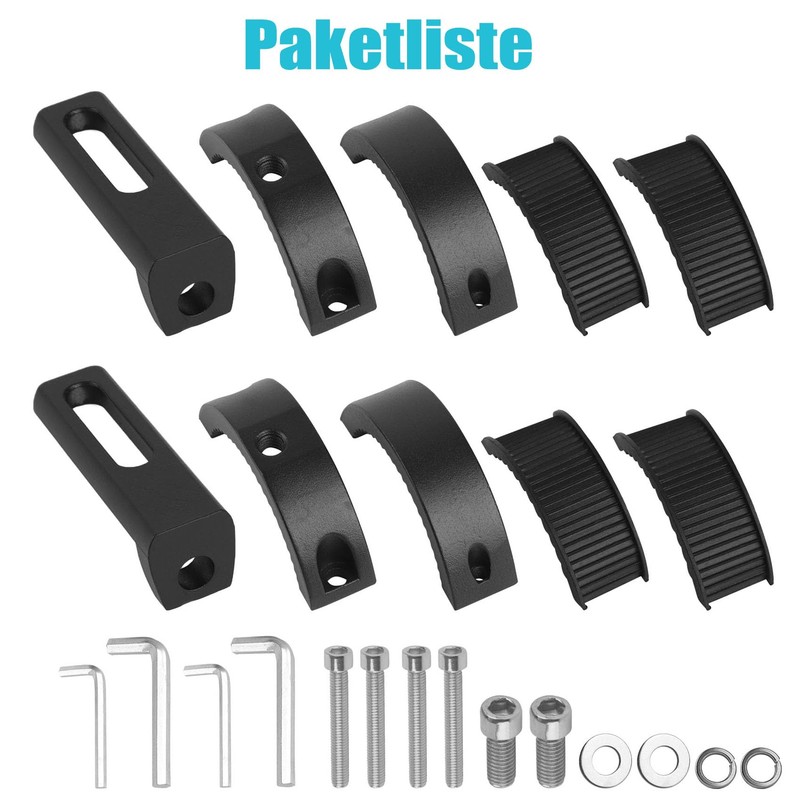 38-60mm Motorcycle Headlight Bracket, 2 Pieces Adjustable Motorcycle Light Holder,