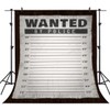PHMOJEN Police Lineup Backdrop Height Chart Mugshot Suspect Wall Photography