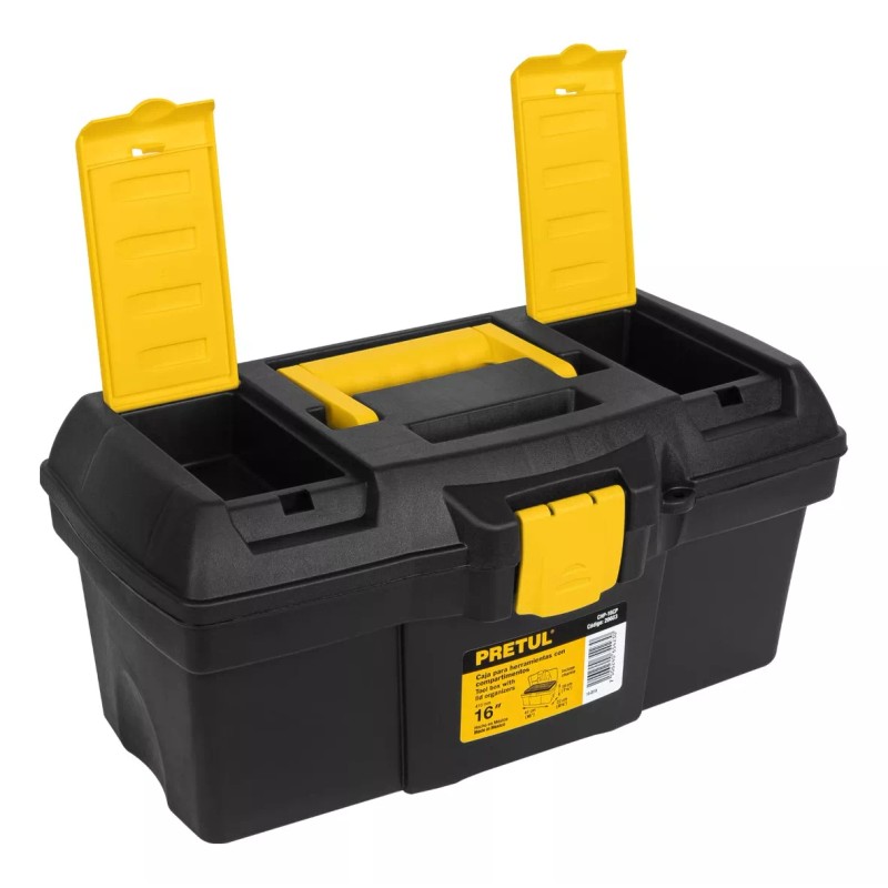 Pretul Caja de herramientas Pretul CHP-16CP de polipropileno 22cm x