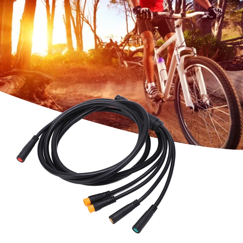 1 to 5 Electric Bike Cable Plastic Rubber Lithium Battery