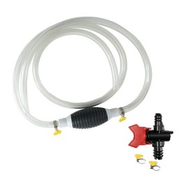 Siphon Pump, Multifunction Liquid Sucker Pump, Portable Siphon Pump for Gasoline Diesel and Other Liquid Water,（6.5Ft）