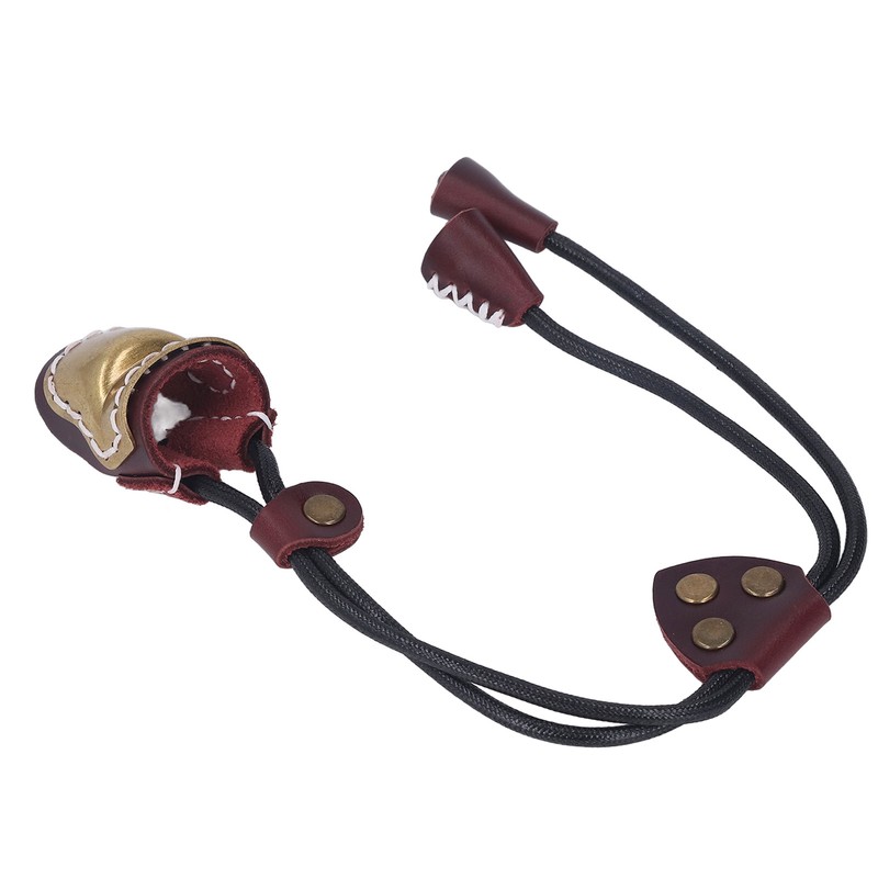 Archery Leather Finger Guard Comfortable Regulating Ergonomic Simple Use Archery