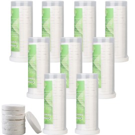 Towel Refills for Hot Towel Dispenser & Face Towel Warmers for Bathroom,Disposable Compressed Face Towels for Smart Hot Face Towel Heater Machine, 180 Pcs (9Tubes)
