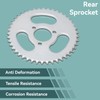 Chain Sprocket Kit, T8F Front and Rear Sprocket Chain Replacement