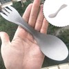 Titanium Spoon Fork Extra Strong 2 in 1 Fork and