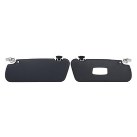 Sun Visor Set for Mercedes W113, 230-250 SL, 1967-1971 (Black)