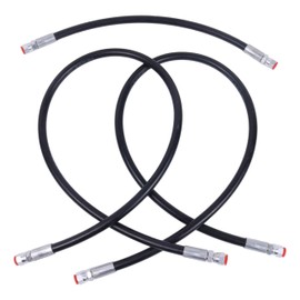 Chamixx 1/4 x 42 and 1/4 x 16 06-FJIC Heavy Duty Snow Plow Hose Set Compatible with Fisher 56591 56592 Western 56616 56617