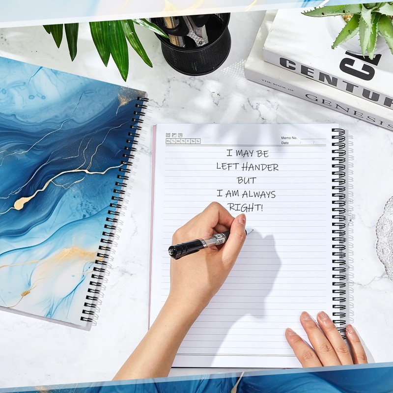 Jutom 2 Pads Jumbo Left Handed Notebook 11" x 8.5"