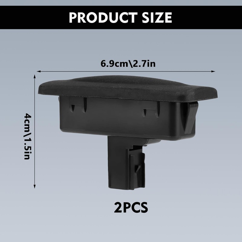 Tailgate Boot Release Button, Trunk Lid Lock Handle Button, Rear