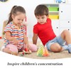 4 Pieces Spiral Cone Fidget Toy, 3D Printed Spiral Cone