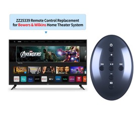 PZL Replacement Remote Control for Bowers & Wilkins B&W ZZ25339 MM1