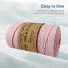 OurTop Premium Macrame Yarn Blush, 3 mm x 300 m
