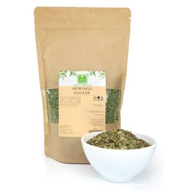 Moringa Oleifera 250 g of Green Essence - Dried Leaves - Moringa Tea - Moringa Oleifera Herbal Tea Premium Quality (250 g)