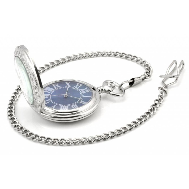 Infinite U Magnifier Hollow Skeleton Roman Numerals Hand Wind Mechanical