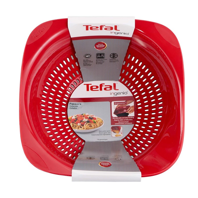 Tefal Ingenio K2070614 Steel Colander Plastic