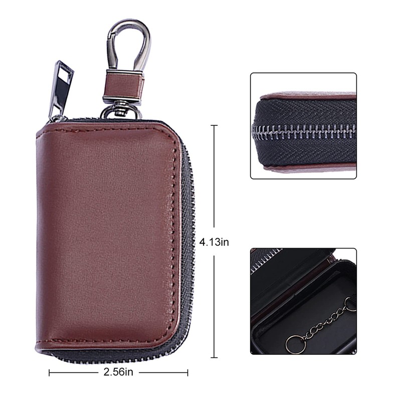 FOXNSK 2Pcs Upgraded Car Key Case, Faraday Cage Car Key