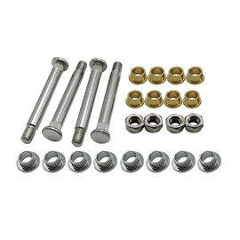 SLWACLL Door Hinge Pin and Bushing kit Compatible with 1994-2004 Ford Mustang Ranger Lincoln 4 pins 2 Door