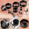 QWORK Leather Circle Cutter Tool Set - 21-Piece High Carbon
