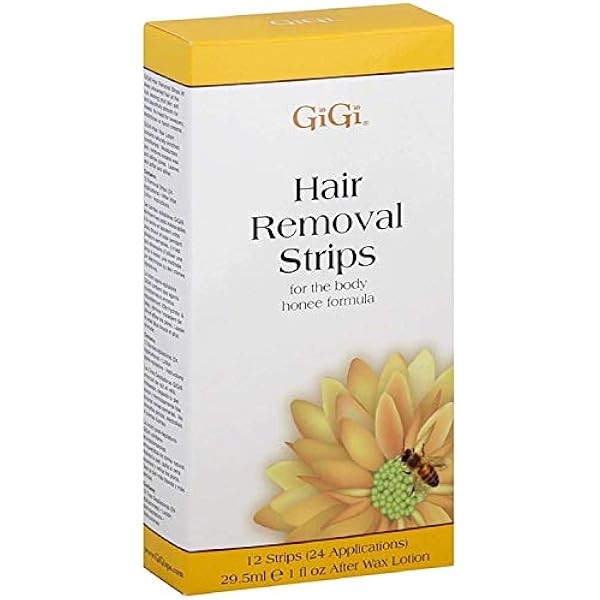 GiGi Hair Removal Strips for the Body 12 ea (Pack