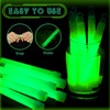 Sotiff Bright 6 Inch Large Glow Sticks Bulk Green Emergency