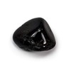 ZÜSSI Black Tourmaline Tumbled Stone "Shadowy" – Black Gemstone Worry