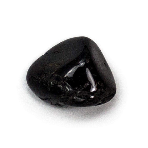 ZÜSSI Black Tourmaline Tumbled Stone "Shadowy" – Black Gemstone Worry
