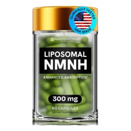 Resurrected Health Suplemento NAD Capsulas NMNH Mononucleotido Antienvejecimiento                                                                     