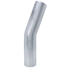 HPS AT20-200-CLR-2 6061 T6 Aluminum Elbow Pipe Tubing, 16 Gauge, 20 Degree Bend, 2" OD, 0.065" Wall Thickness, 2" Center Line Radius