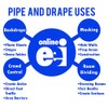 OnlineEEI, 8 Ft Premier Drape Panel for use with Pipe