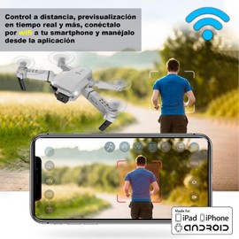 VAK Drone K1 Doble Camara 4K WiFi Control 360 6 Ejes Foto y Video