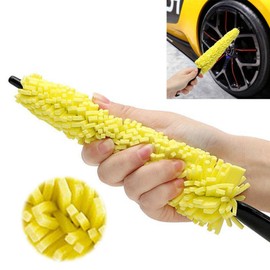 Unbranded Car Sponge Brush Auto Wheel Tire Rim DIY Washing Cleaner Home Vehicle Easy Clean