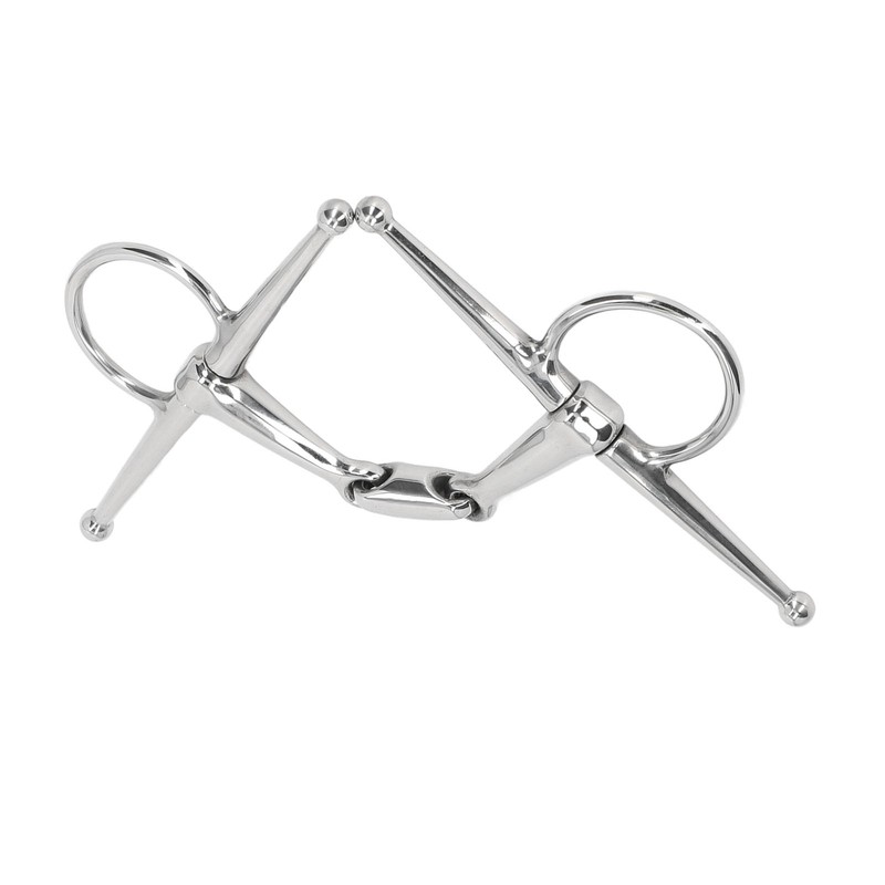135mm Horse Mouth Bit Stainless Steel Horse Cheek Snaffle for