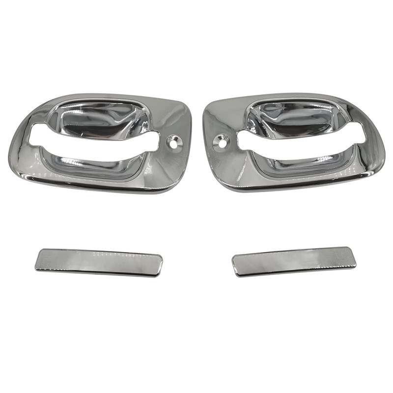 ASTAMOTOR Chrome Door Handle Cover Left Right Fit for 2008-2017